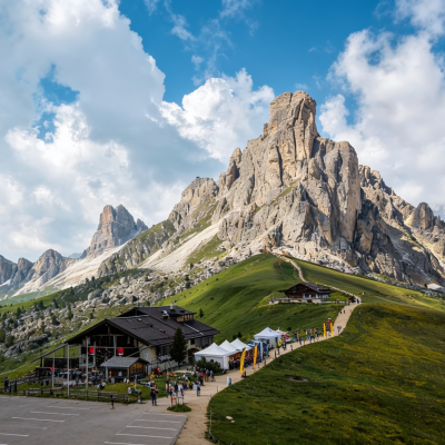 L'immagine generata tramite AI rappresenta una gara sportiva