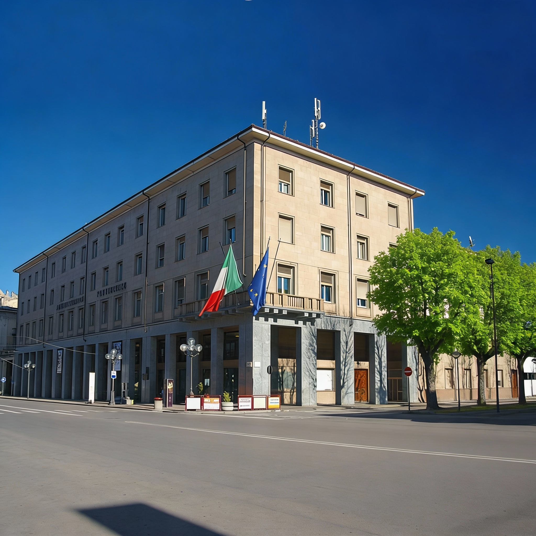 Il Palazzo della Provincia di Cuneo